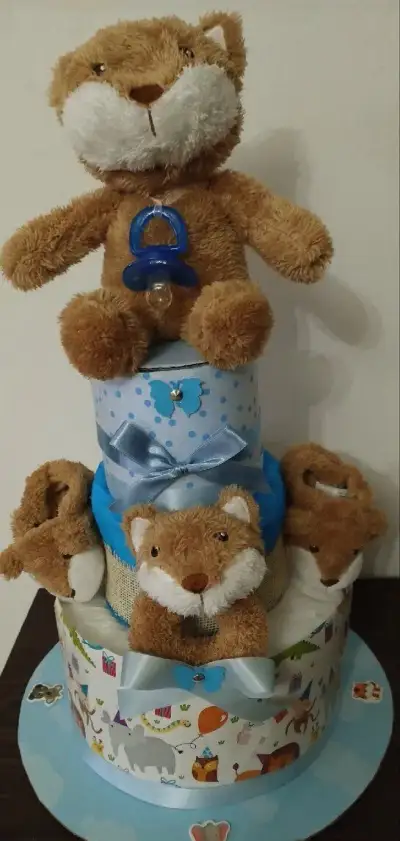 Plienková torta pre chlapca k odberu