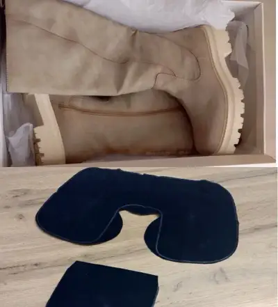 NOVE Vysoké dámske čizmy Bagatt + cestovny vankus zdarma