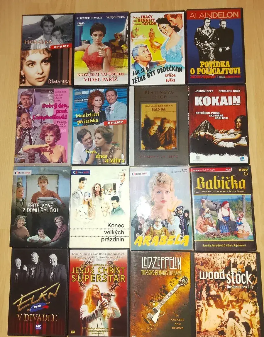 DVD filmi-Arabela,Elán,.