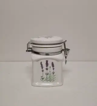 Porcelánová dóza levanduľa
