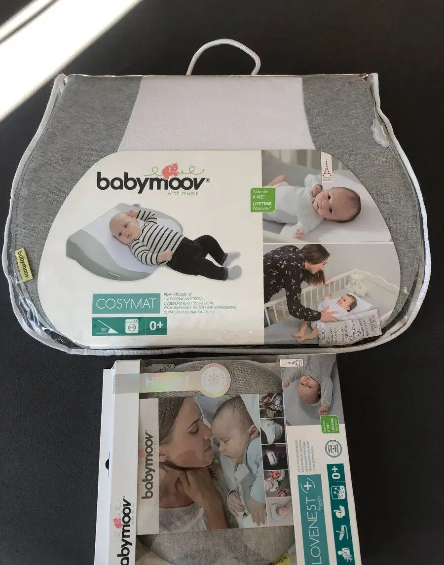 Polohovací klin + Ergonomický dojčenecký vankúšik