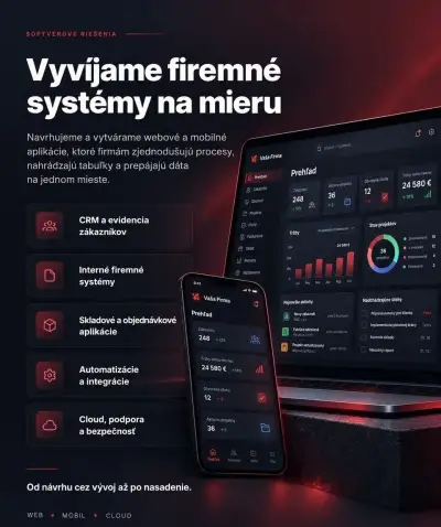 Vývoj CRM, systémov a automatizácie
