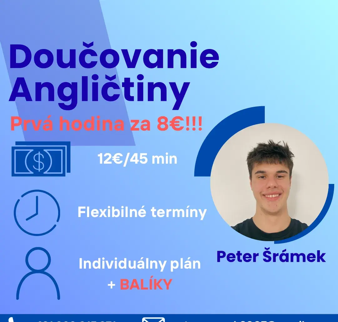S angličtinou do nového školského roka (A1-B2)