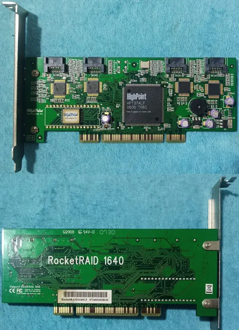 Staršie testované PCI karty