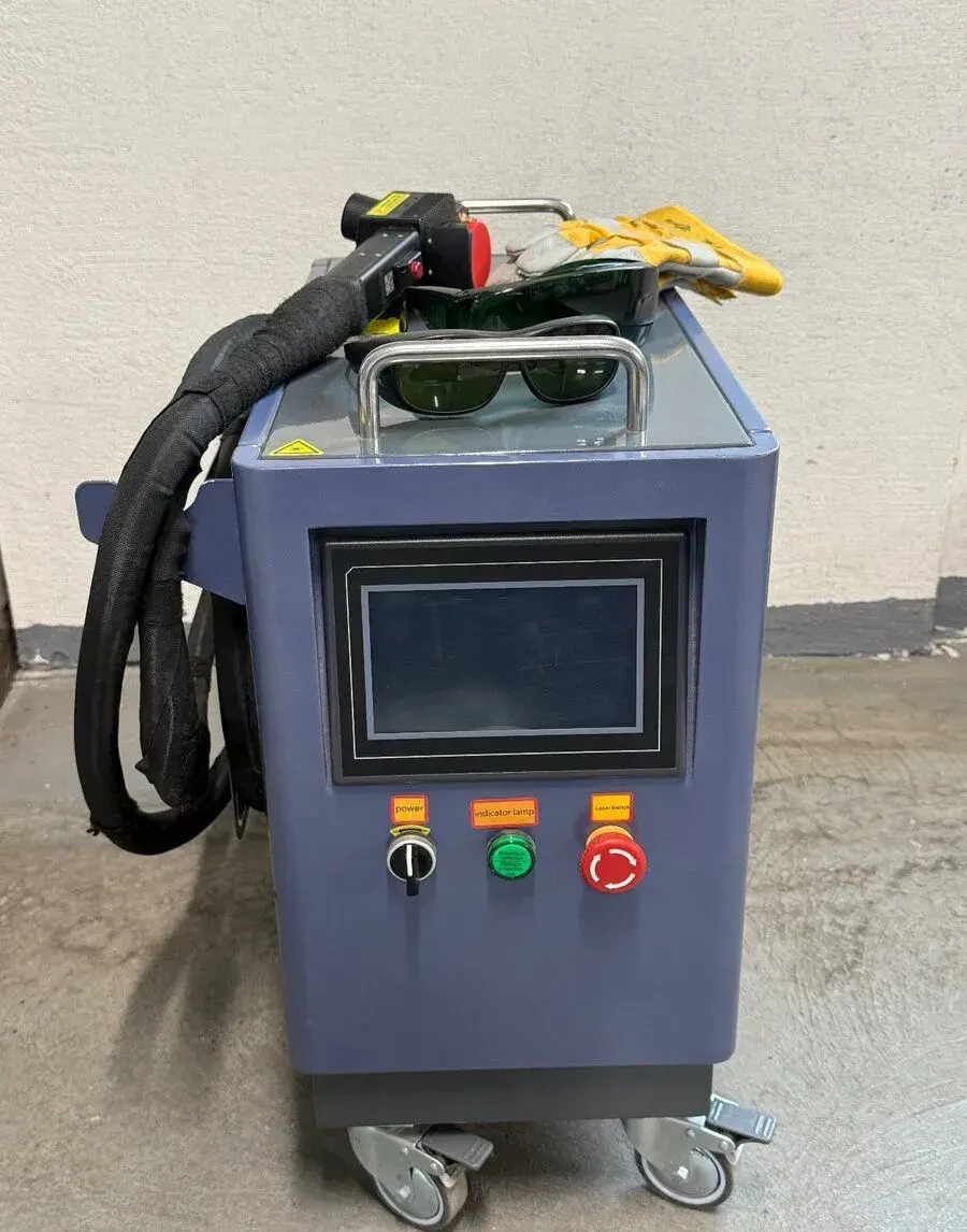 Laserová čistička hrdze 500W JPT – pulzný laser"