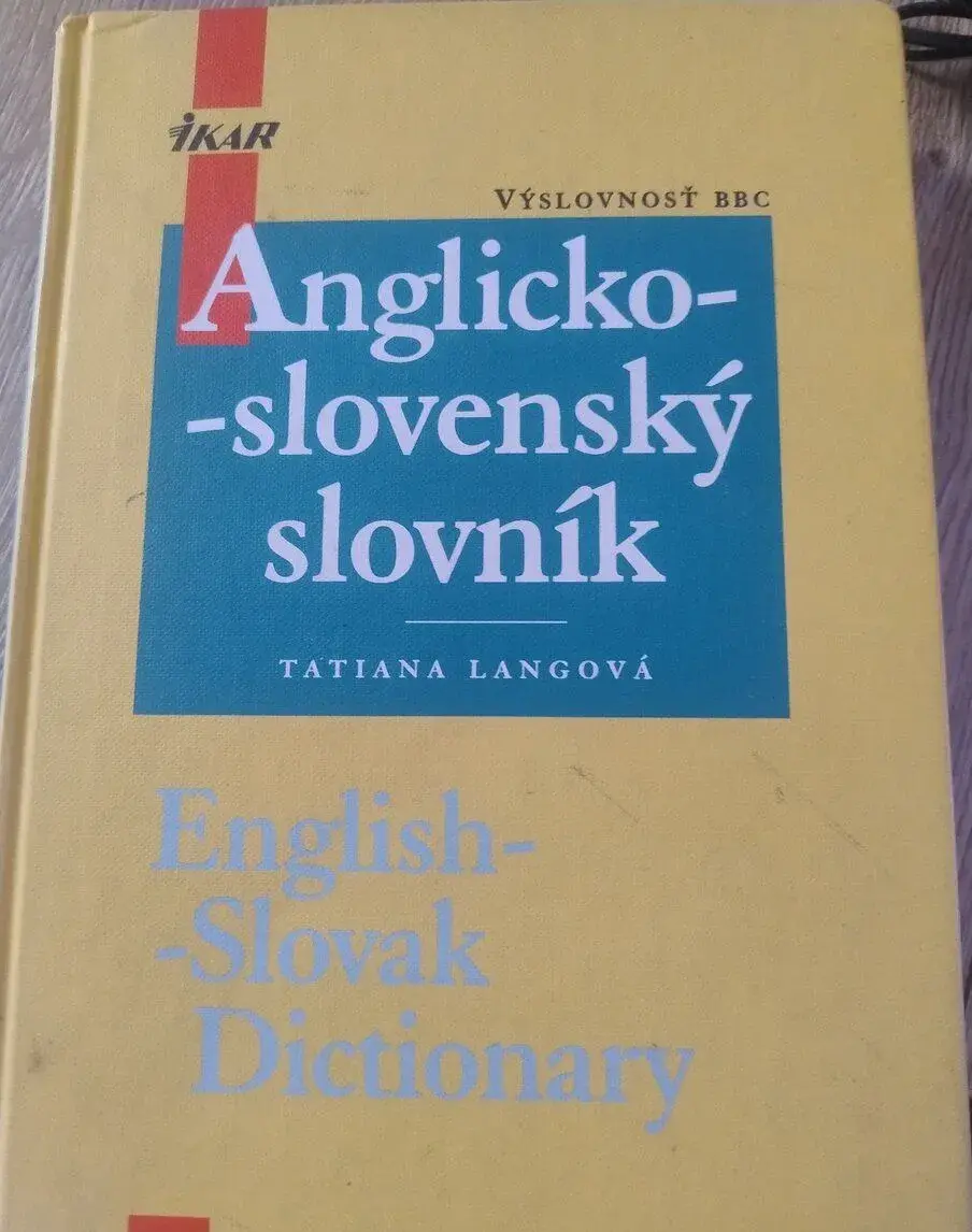 Anglicko-slovenský slovník