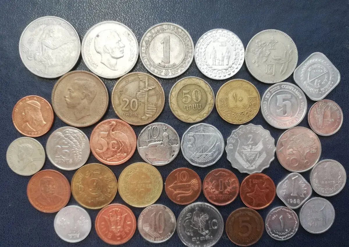 mince sveta 35 štátov,č.15