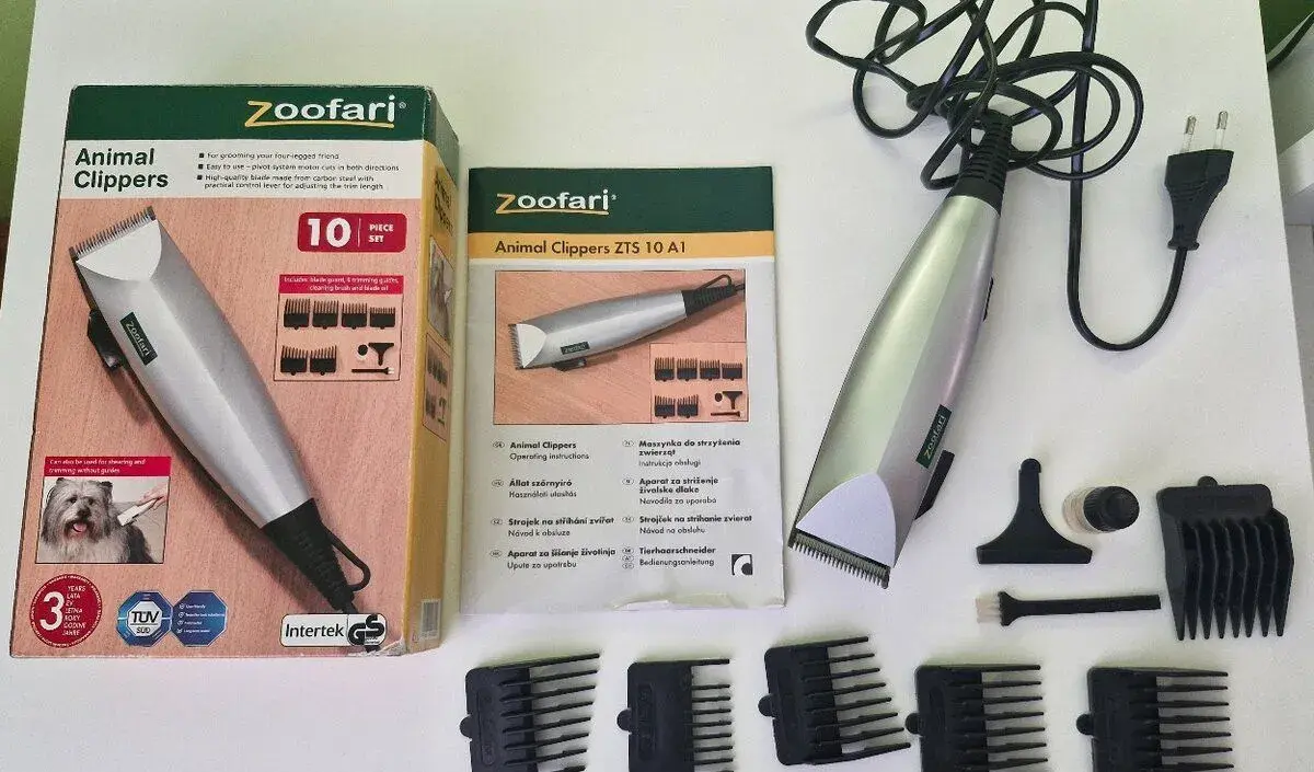 Zoofari strojček na strihanie zvierat