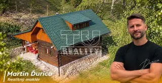 Na predaj nová rekreačná chata Horná Mariková na pozemku.