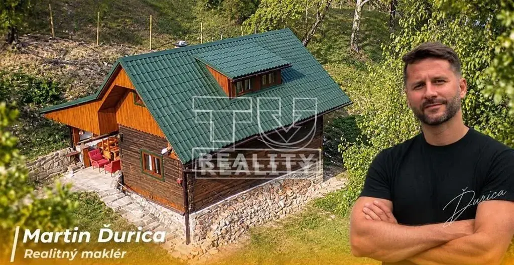 Na predaj nová rekreačná chata Horná Mariková na pozemku.
