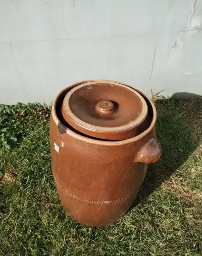 Hlineny keramicky sud na kapustu 40l