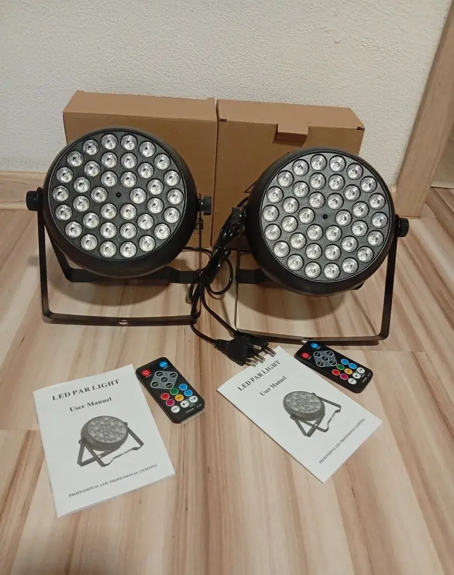 Nové LED par svetlá