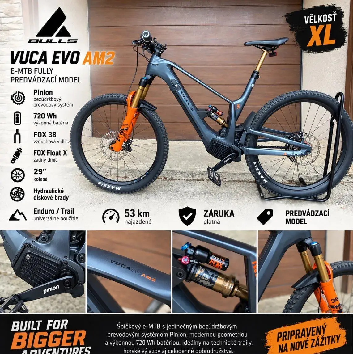 Ebike Bulls Vuca EVO AM2 Pinion
