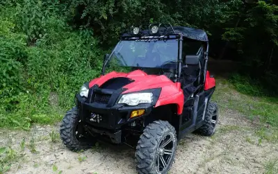 utv hisun traktor 800