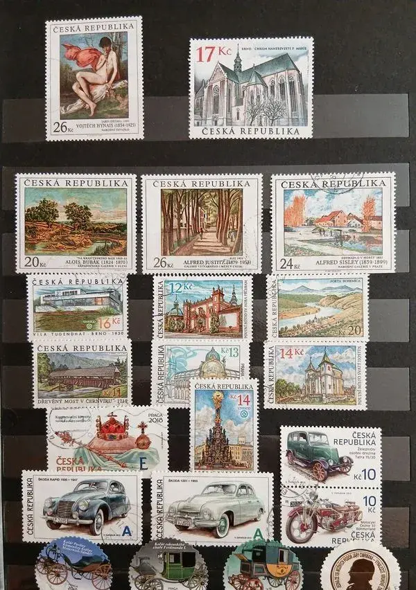známky česká republika