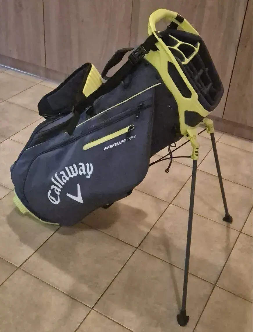 Callaway Fairway 14 Stand Bag Navy/FLO Yellow