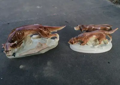 Starožitné porcelánové sošky Royal Dux