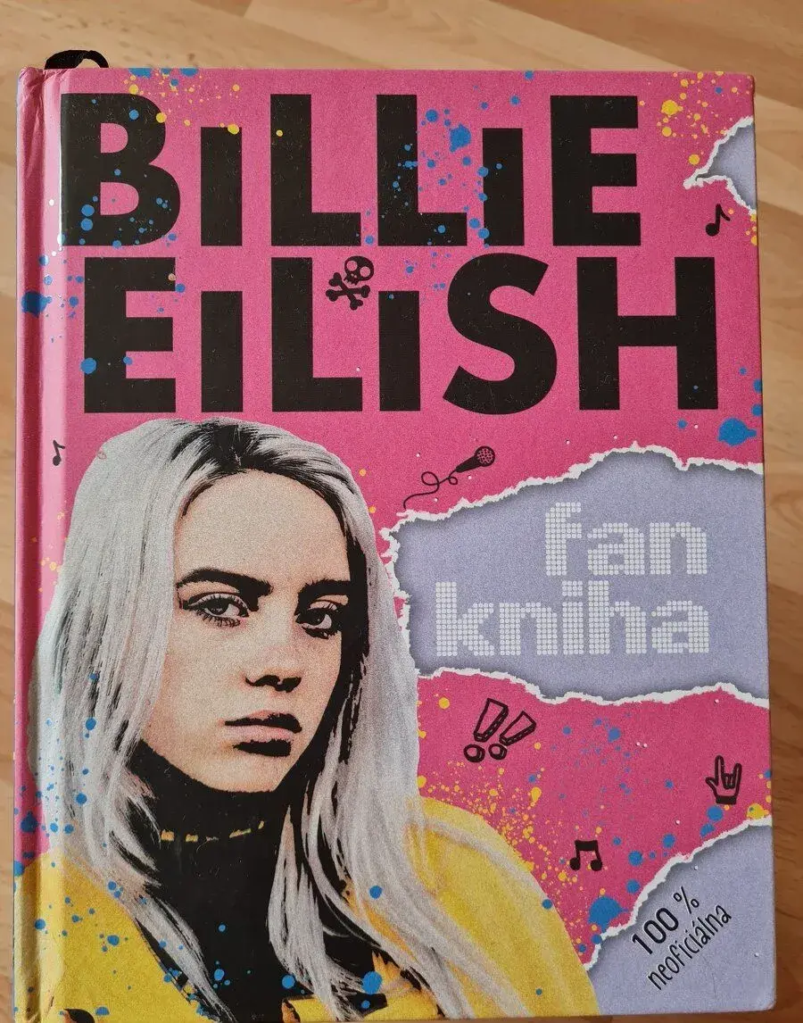 Billie Eilish fan kniha