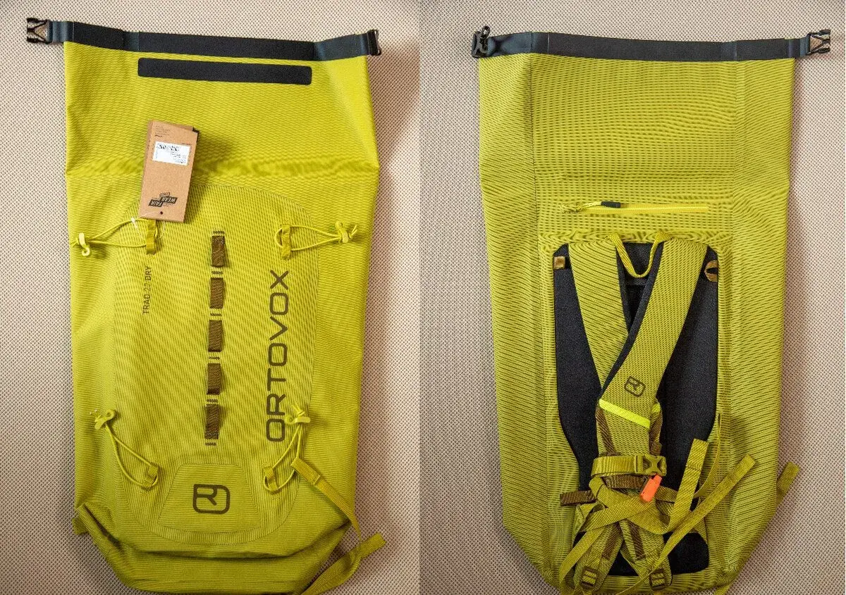 Nepremokavý lezecký batoh ORTOVOX Trad DRY 22