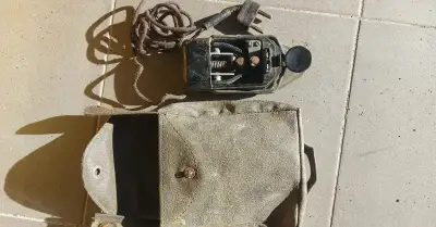 ČESKOSLOVENSKÝ VOJENSKÝ TELEGRAFNÝ KĽÚČ RM-31 ČSLA + PUZDRO