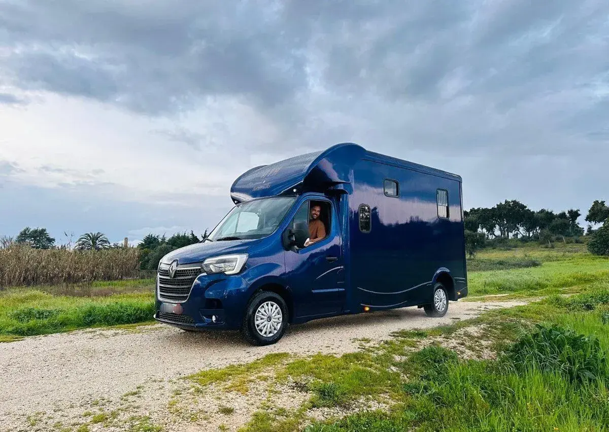 ATM Renault Master prepravnik na kone