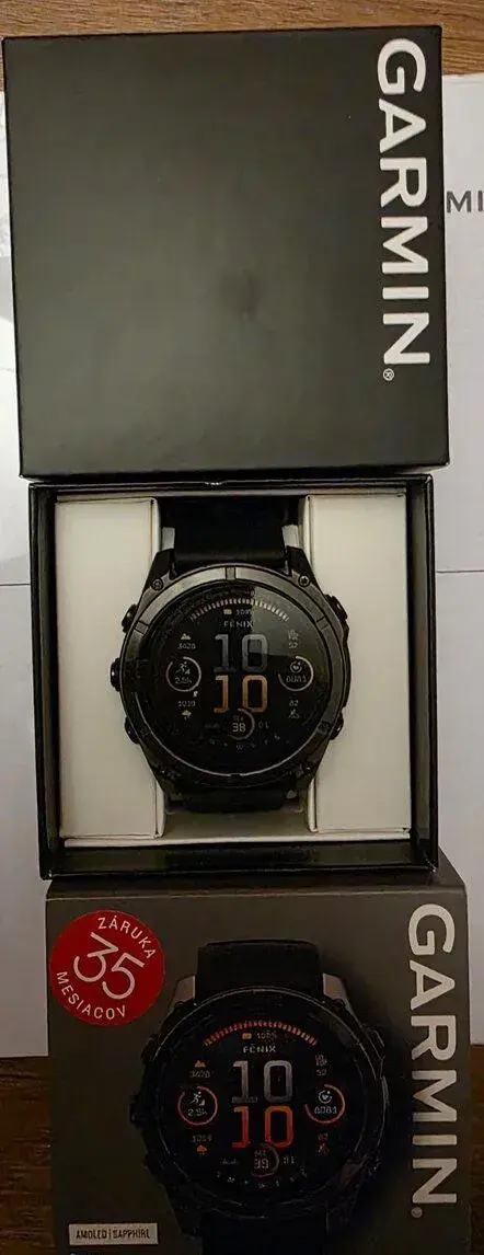 Garmin Fenix 8 51mm Amoled Titan Saphir
