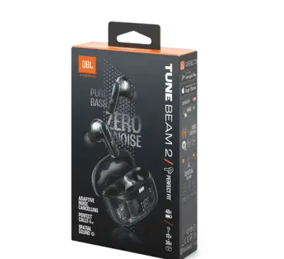 Slúchadlá JBL Tune Beam 2/výdrž až 48 hod./ Bluetooth 5.3