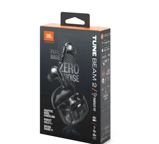 Slúchadlá JBL Tune Beam 2/výdrž až 48 hod./ Bluetooth 5.3