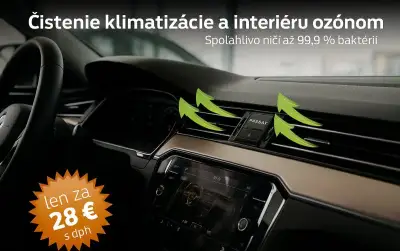 Dezinfekcia klimatizácie a interiéru automobilov