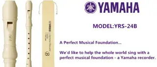 Yamaha YRS-24B Descant Baroque nová