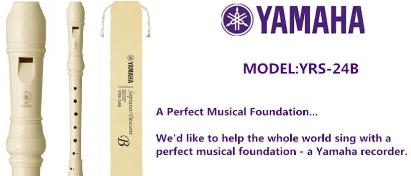 Yamaha YRS-24B Descant Baroque nová