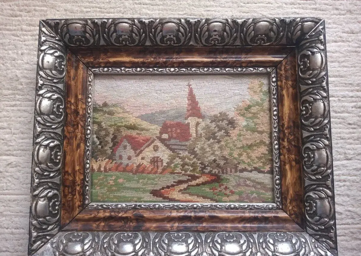 obraz-y vysivane 4 ks za 20 eur