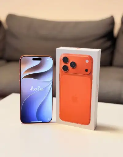 🍎 Apple iPhone 17 Pro Max 256 GB – Cosmic Orange 🍊