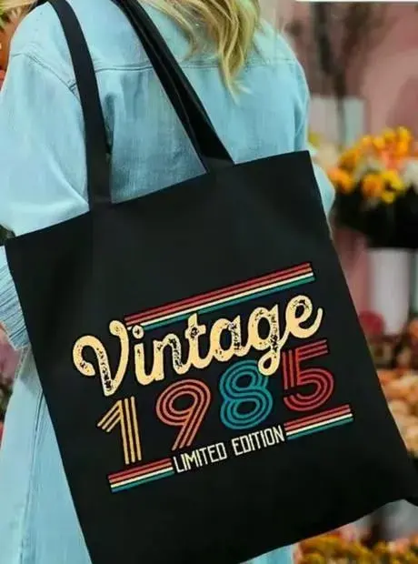 Čierna taška Vintage 1985 - nová