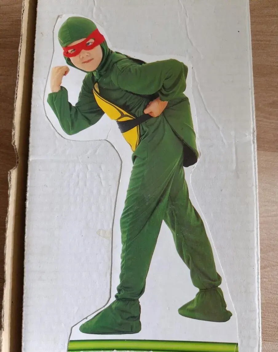 Maska na karneval ninja korytnacka