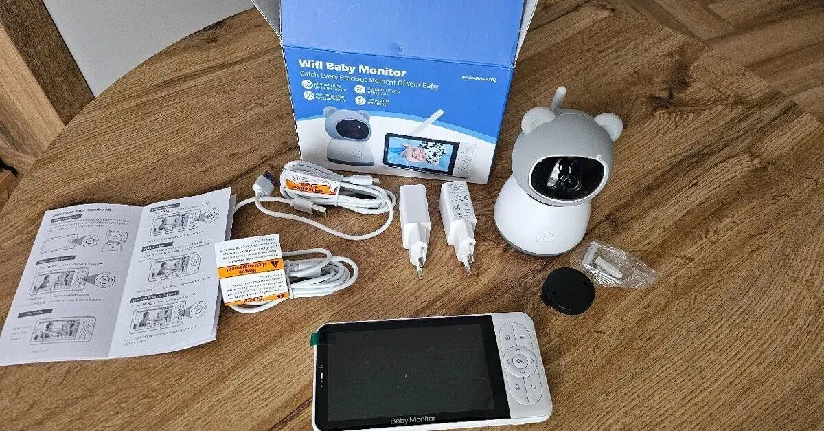 Baby Monitor - Video pestúnka + aplikcia Tuya