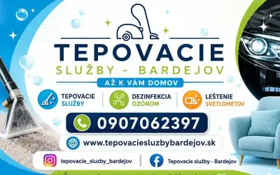 Tepovacie služby - Bardejov