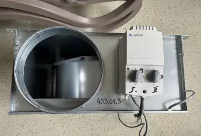 Ventilator Systemair KVO 250+regulator 504