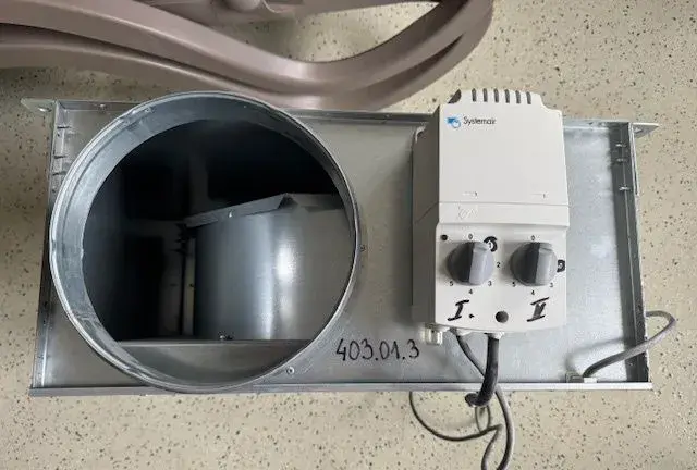 Ventilator Systemair KVO 250+regulator 504