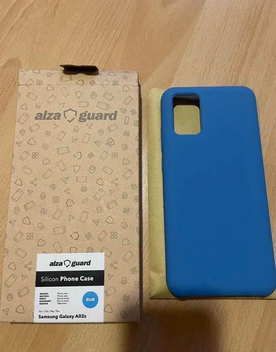 Nový modrý matný kryt na Samsung Galaxy A02s
