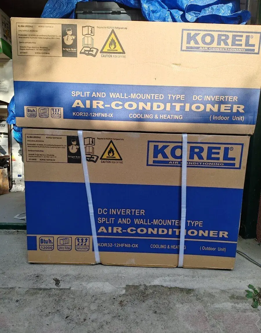 Novú splitovu klimatizáciu Korel 3,5kw