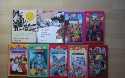 Rôzne knihy Traja pátrači