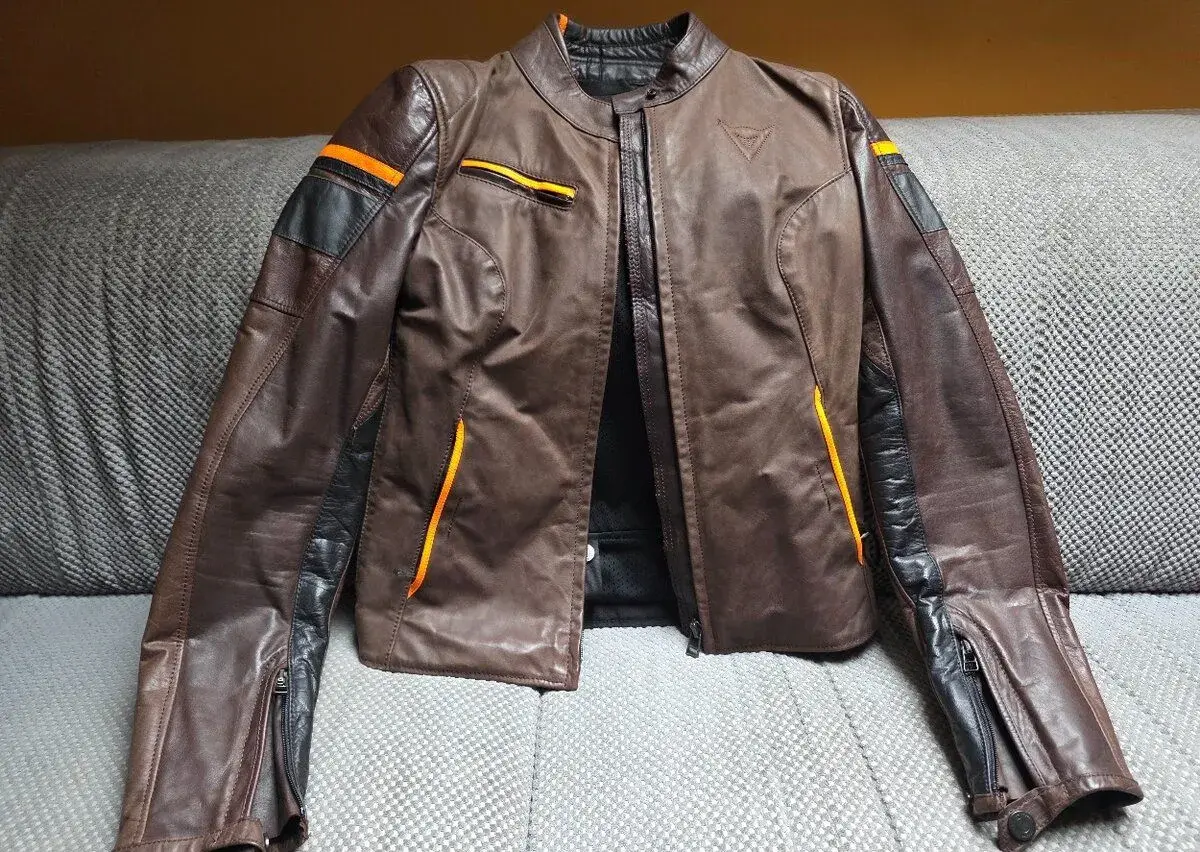 DAINESE Michelle Lady – NOVÁ kožená moto bunda, veľ. 40