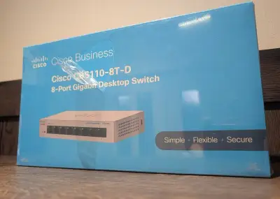 Nový 8-portový gigabitový switch Cisco Business CBS11