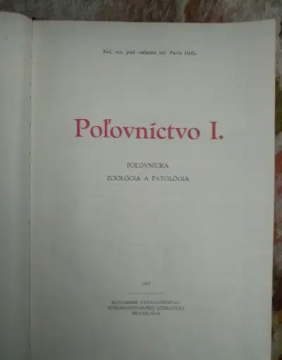 Poľovníctvo I.