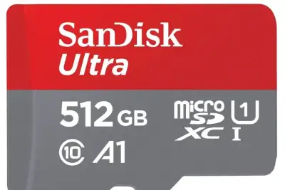 SANDISK Ultra microSD 512GB + SD adaptér