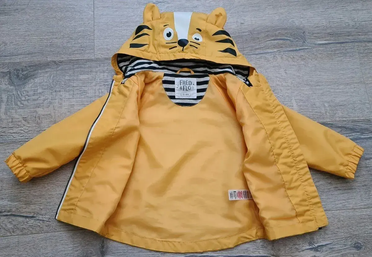 F&F Prechodna bunda 86 cm (tiger)