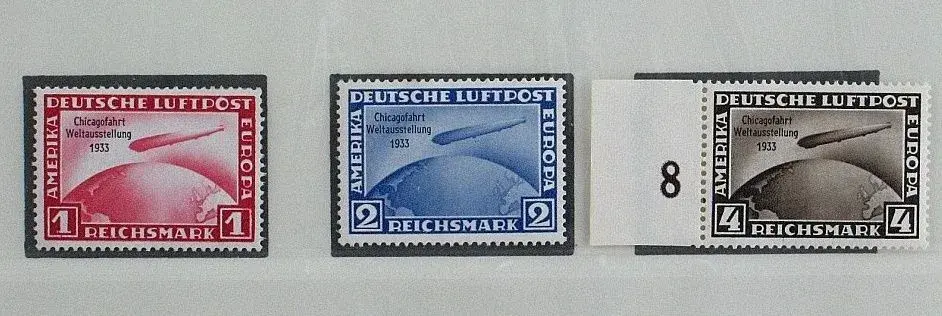 Nemecká ríša - Air. “Graf Zeppelin” Chicago World Exhibition
