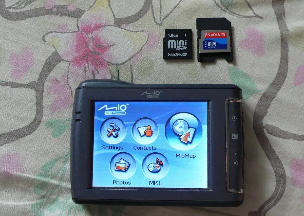 GPS navigáciu MIO DigiWalker C510