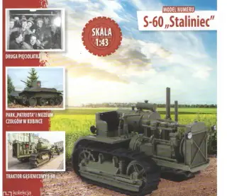 S-60 STALINIEC kultové traktory 1:43